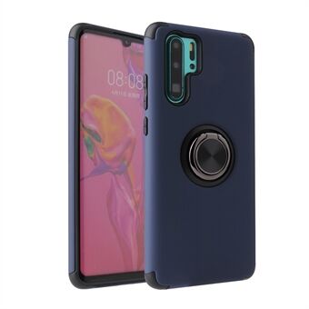 Kickstand PC + TPU Phone Case (Built-in Magnetic Metal Sheet) for Huawei P30 Pro