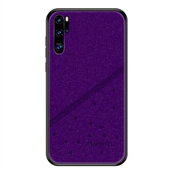 PINWUYO Lucky Star Series PC + TPU + PU Leather Well-Protected Hybrid Case Phone Shell for Huawei P30 Pro