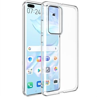 IMAK UX-5 Series Transparent TPU Soft Phone Case Cover for Huawei P40 Pro