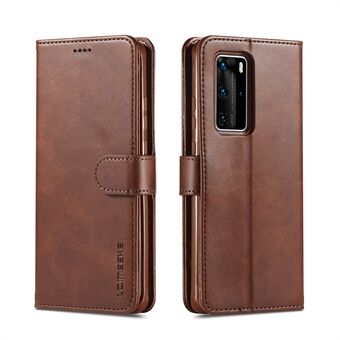 LC.IMEEKE Leather Wallet Stand Case for Huawei P40 Pro