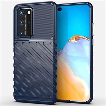 Thunder Series Twill Skin Soft TPU Case for Huawei P40 Pro