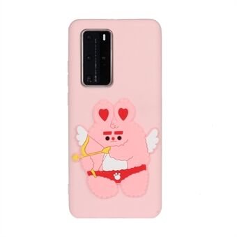 Animal Logo Decor TPU Unique Cover for Huawei P40 Pro