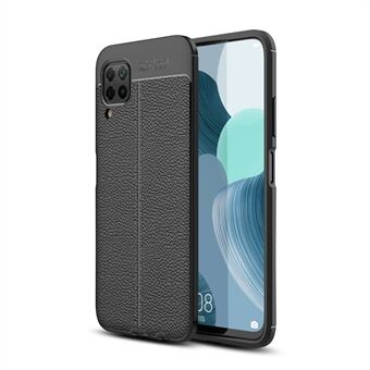 Litchi Surface Soft TPU Back Protector Case for Huawei nova 6 SE/nova 7i/P40 Lite