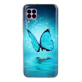 IMD Patterned TPU Case Luminous Phone Cover for Huawei P40 lite/nova 6 SE/Nova 7i