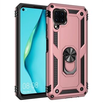 With Ring Kickstand Armor Case PC TPU Combo Cover for Huawei P40 lite/nova 6 SE/Nova 7i