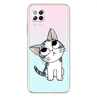 Pattern Printing Soft TPU Case for Huawei P40 lite 4G/nova 6 SE/Nova 7i