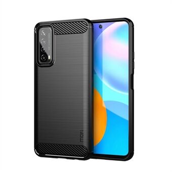 MOFI Carbon Fiber Brushed TPU Cover for Huawei P smart 2021/Y7a