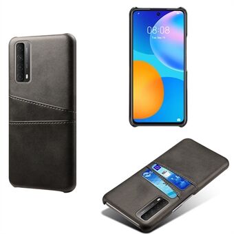 KSQ PC + PU Leather Coated Case with Dual-Card Slots for Huawei P smart 2021 / Y7a