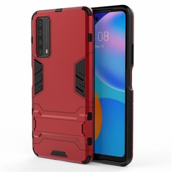 2 in 1 PC + TPU Hybrid Phone Cover with Slide-Out Kickstand for Huawei P smart 2021/Y7a