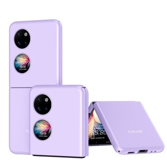 Skin-touch Feeling Frosted Electroplating Scratch-resistant Hard PC Phone Cover Case for Huawei P50 Pocket / Pocket S