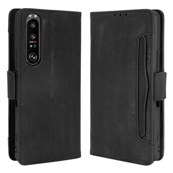 Multiple Card Slots Wallet Stand Leather Phone Case for Sony Xperia 1 III 5G