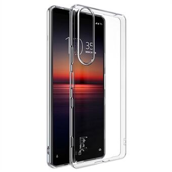 IMAK UX-5 Series Transparent Well-Protected Flexible TPU Case for Sony Xperia 1 III 5G