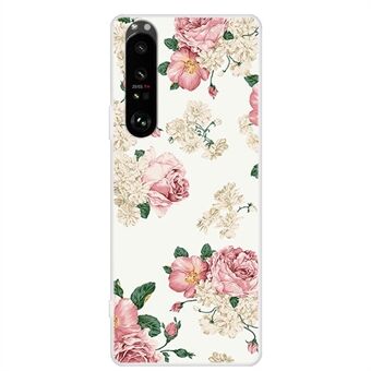 Full Protection Flexible TPU Phone Cover Case with Pattern Printing for Sony Xperia 1 III 5G