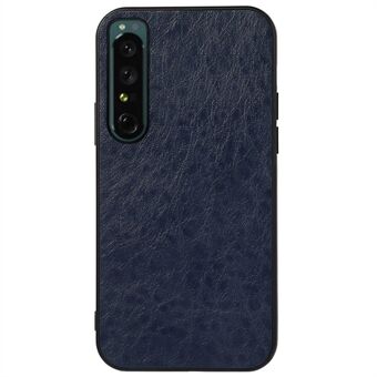 For Sony Xperia 1 IV Crazy Horse Texture PU Leather Coated Mobile Phone Case TPU + PC Hybrid Back Cover