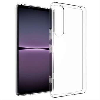 10Pcs / Pack For Sony Xperia 1 V Clear TPU Phone Case Inner Watermark-Free Anti-scratch Phone Cover