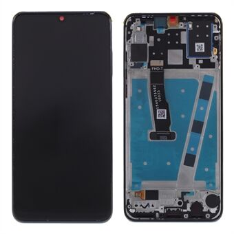 LCD Screen and Digitizer Assembly + Frame Replacement (without Logo) for Huawei P30 Lite with 48MP Camera