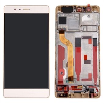 For Huawei P9 Grade C LCD Screen and Digitizer Assembly + Frame (without Logo)