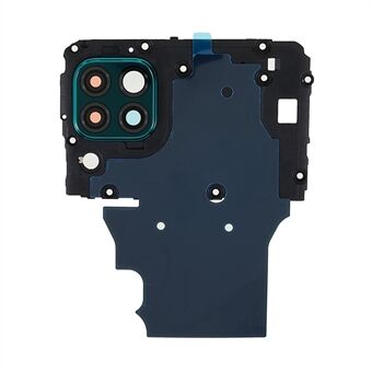 For Huawei P40 lite 4G OEM Mainboard Plate Cover + Camera Lens Ring Cover Part with NFC Function (without Logo)