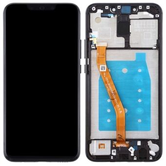 For Huawei Mate 20 Lite Grade C LCD Screen and Digitizer Assembly + Frame Cellphone Replacement Part (without Logo) - Black