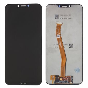 OEM LCD Screen and Digitizer Assembly + Frame Replace Part for Huawei Honor Play - Black