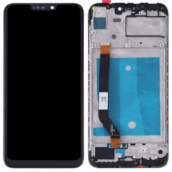 For Huawei Honor 8C Grade C LCD Screen and Digitizer Assembly + Frame Replacement Part (without Logo)