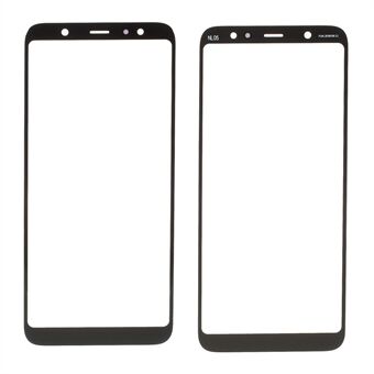 Front Screen Glass Lens Replace Part for Samsung Galaxy A6+ (2018) - Black