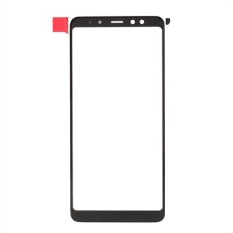 OEM Front Screen Glass Lens Replace Part for Samsung Galaxy A8+ (2018) A730 - Black