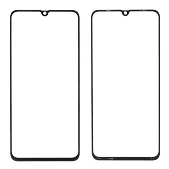 For Samsung Galaxy A70s Front Screen Glass Lens Cover Replace Part - Black