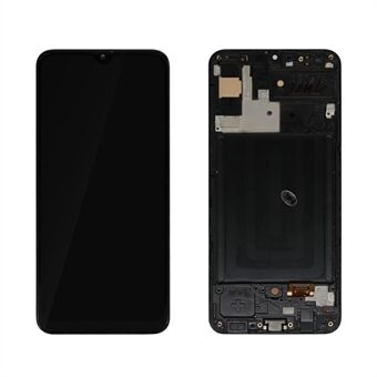 LCD Screen and Digitizer Assembly + Frame Replacement (OLED Version) (without Logo) for Samsung Galaxy A30s SM-A307