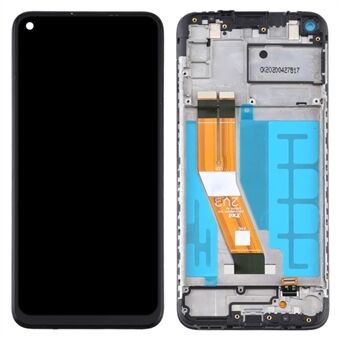 OEM LCD Screen and Digitizer Assembly + Frame Replacement (Without Logo) for Samsung Galaxy A11 SM-A115 - Black