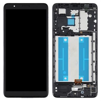 Assembly LCD Screen and Digitizer Assembly + Frame Part (without Logo) for Samsung Galaxy A01 Core A013