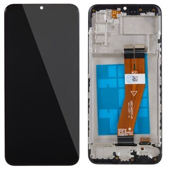 For Samsung Galaxy A02s (164.2x75.9x9.1mm) A025 Grade S OEM LCD Screen and Digitizer Assembly + Frame Part (without Logo)