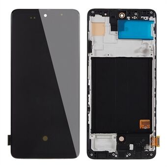 For Samsung Galaxy A51 4G SM-A515 Grade C OLED Screen and Digitizer Assembly + Frame (without Logo)