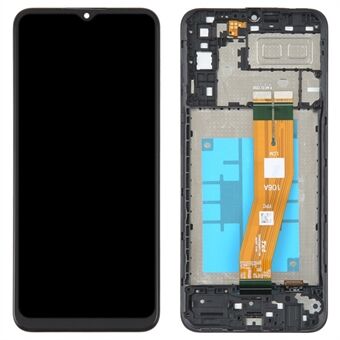 For Samsung Galaxy A04e 4G A042 Grade B LCD Screen and Digitizer Assembly + Frame Part (without Logo)