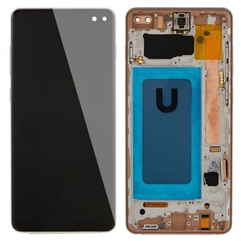 For Samsung Galaxy S10 Plus G975 Grade C LCD Screen and Digitizer Assembly + Frame Replacement Part (TFT Technology) (without Logo)