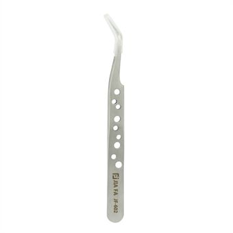 JF-602 High-strength Alloy Curved Tip Tweezer Repair Tool