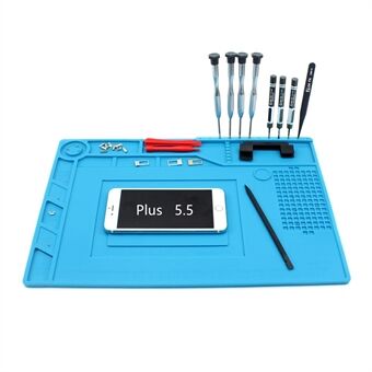 Heat Insulation Silicone Pad Soldering Station Mat Maintenance Platform for Phone Repair