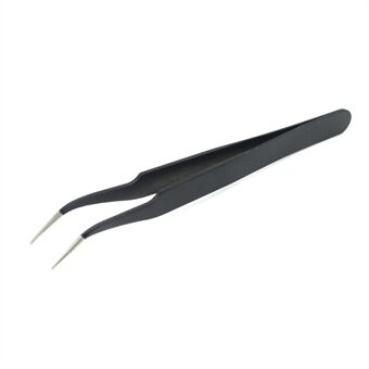 JF-604 Professional Stainless Steel Curved Tip Tweezer Maintenance Tool