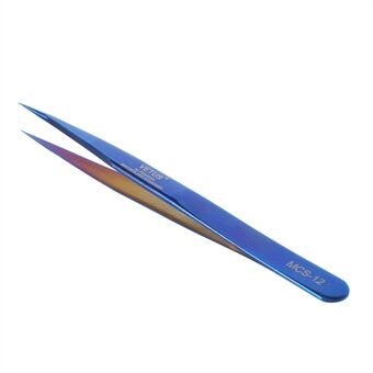 Straight Tip - VETUS MCS-12 High Precision Stainless Steel Professional Tweezers