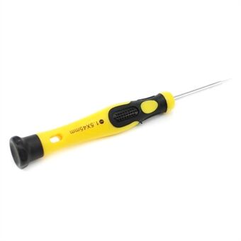 JF-611 Professional 1.5x45mm Slotted Screwdriver Repair Tool Non-slip Handle