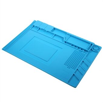 Professional Soldering Station Mat Magnetic Heat Insulation Silicone Pad Maintenance Platform for Phone Repair