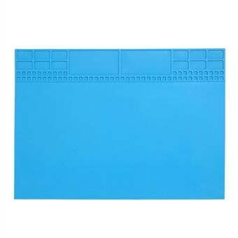 TE-504 Insulation Silicone Pad Heat-resistant Magnetic Soldering Pad