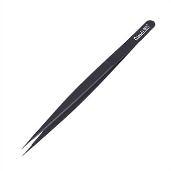 QIANLI INEEZY FX-03 0.15mm Fine Type Hand-polished Non-magnetic Precision Stainless Steel Tweezers for Jump Wire