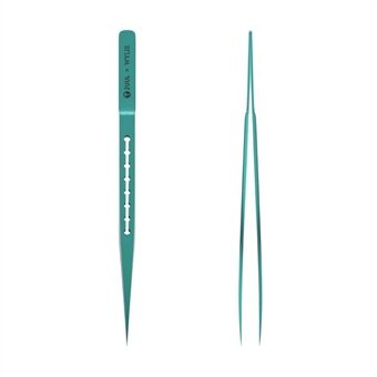 Ti11 Titanium Alloy Tweezers Straight Tip Forceps for Phone Motherboard Precise Wire Jump Chip IC Micro Repair