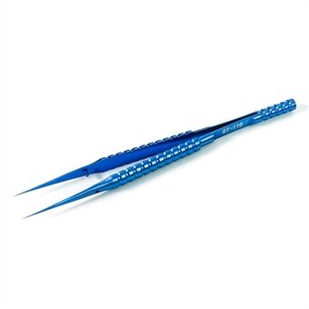 RELIFE RT-11B Straight Tip Tweezers Titanium Alloy 0.15mm Tip Precision Tweezers Professional Maintenance Tool