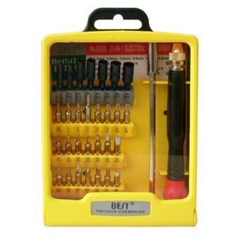 BEST BST-8908 Multipurpose Anti-static Screwdriver Repair Set for Phone PC Electronics Repair