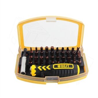 BEST BST-2166B 32 in 1 Interchangeable Precise Manual Screwdriver Set Multipurpose Repair Tools Kit