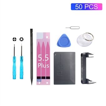 50PCS/Lot JF-8159 9-in-1 Battery Repair Tool Kit for iPhone 8 Plus/7 Plus/6s Plus/6 Plus