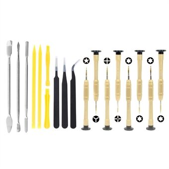 JF-8174 Professional 18-in-1 Screwdriver Set Opening Tool Set for Mobile Phone Maintenance