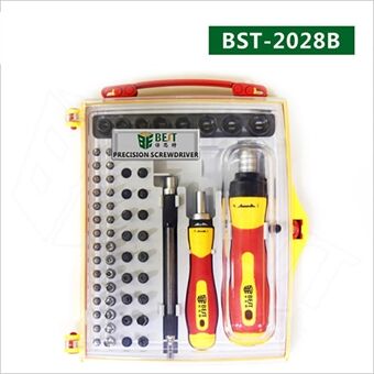 BEST BST-2028B 62-in-1 Screwdriver Set Precise Screwdriver Tool Set